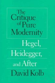 Couverture : The Critique of Pure Modernity