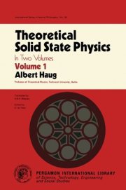Couverture : Theoretical solid state physics.
