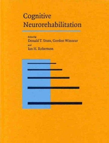Couverture : Cognitive neurorehabilitation