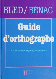 Couverture : Guide d'orthographe