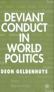 Couverture : Deviant conduct in world politics