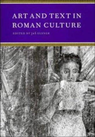 Couverture : Art and text in Roman culture