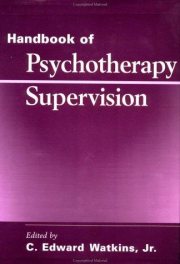 Couverture : Handbook of psychotherapy supervision