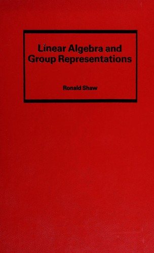 Couverture : Linear algebra and group representations