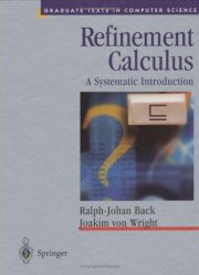 Couverture : Refinement calculus