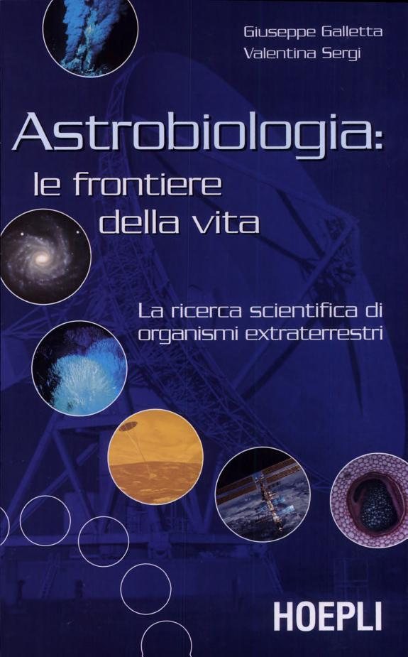 Couverture : Astrobiologia, le frontiere della vita