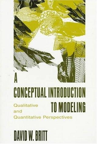 Couverture : A conceptual introduction to modeling