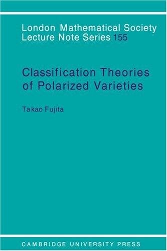Couverture : Classification theories of polarized varieties