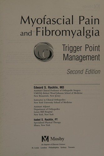 Couverture : Myofascial pain and fibromyalgia