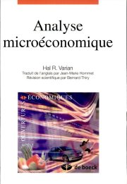 Couverture : Analyse microéconomique ([2e éd.]) Hal R. Varian ; traduit de l'anglais par Jean-Marie Hommet, révision scientifique par Bernard Thiry