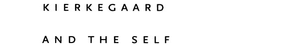 Couverture : Kierkegaard and the Self Before God