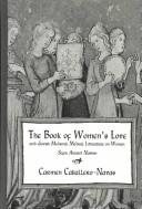 Couverture : The Book of women's love and Jewish medieval medical literature on women =