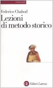 Couverture : Lezioni di metodo storico