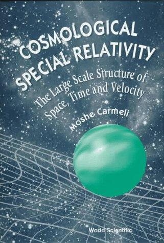 Couverture : Cosmological special relativity