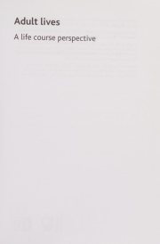 Couverture : Adult Lives
