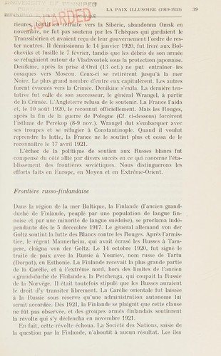 Couverture : Histoire diplomatique de 1919 à nos jours