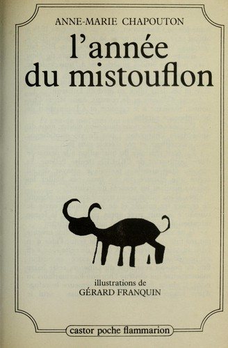 Couverture : L'anne e du mistouflon