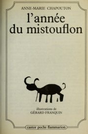 Couverture : L'anne e du mistouflon