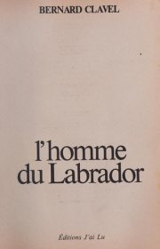 Couverture : L' homme du Labrador