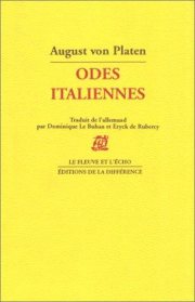 Couverture : Odes italiennes