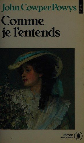Couverture : Comme je l'entends