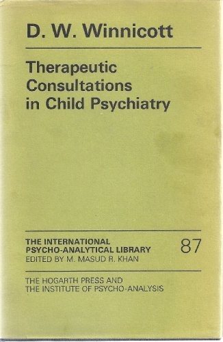 Couverture : Therapeutic consultations in child psychiatry