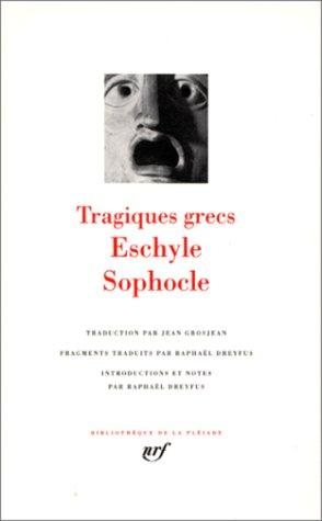 Couverture : Eschyle – Sophocle