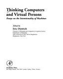 Couverture : Thinking Computers and Virtual Persons