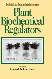 Couverture : Plant biochemical regulators