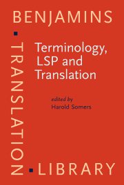 Couverture : Terminology, LSP and Translation