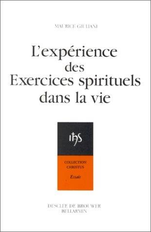 Couverture : L' expérience des Exercices spirituels dans la vie