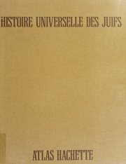 Couverture : Histoire universelle des Juifs