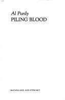Couverture : Piling blood