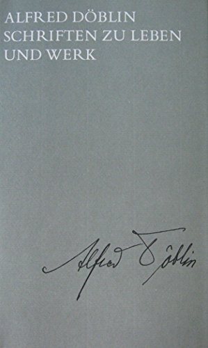 Couverture : Schriften zu Leben und Werk
