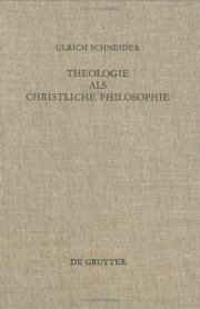 Couverture : Theologie als christliche Philosophie