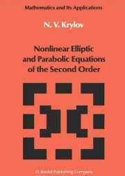 Couverture : Nonlinear elliptic and parabolic equations of the second order