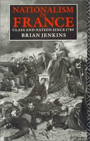 Couverture : Nationalism in France