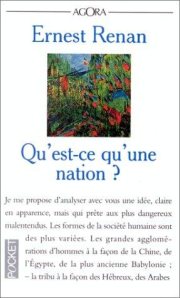 Couverture : Qu'est-ce qu'une nation ?