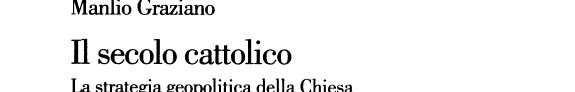 Couverture : Il secolo cattolico