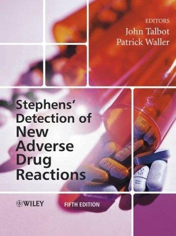 Couverture : Stephens' detection of new adverse drug reactions