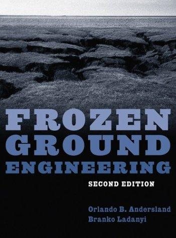 Couverture : Frozen ground engineering