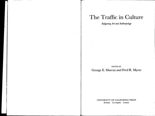 Couverture : The traffic in culture