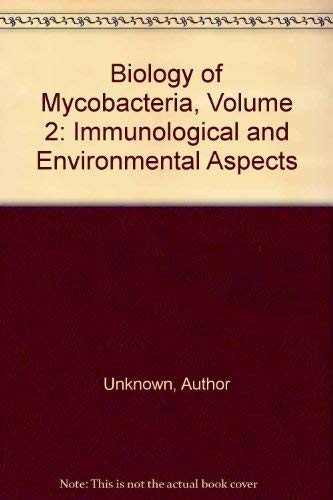 Couverture : The Biology of the Mycobacteria