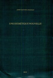 Couverture : Une esthétique nouvelle