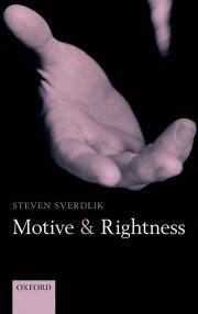 Couverture : Motive and Rightness