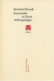 Couverture : Kritischer Kommentar zu Kants Anthropologie in pragmatischer Hinsicht (1798)