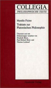 Couverture : Traktate Zur Platonischen Philsophie