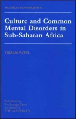 Couverture : Culture and Common Mental Disorders in Sub-Saharan Africa