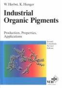 Couverture : Industrial organic pigments
