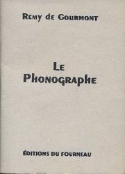 Couverture : Le phonographe